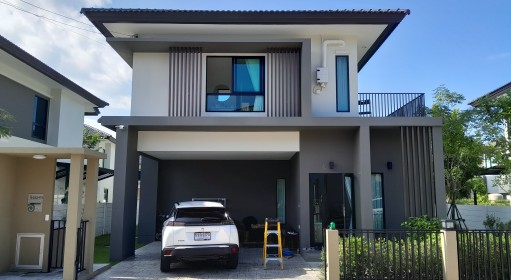 ตรวจบ้าน  เพลินจิต คอลลิน่า Ploenchit Collina เชียงใหม่ ตรวจรอบที่ 1