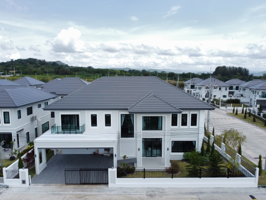 ตรวจบ้าน White Hall by สิรารมย์ ปากช่อง นครราชสีมา (บ้านตัวอย่าง)