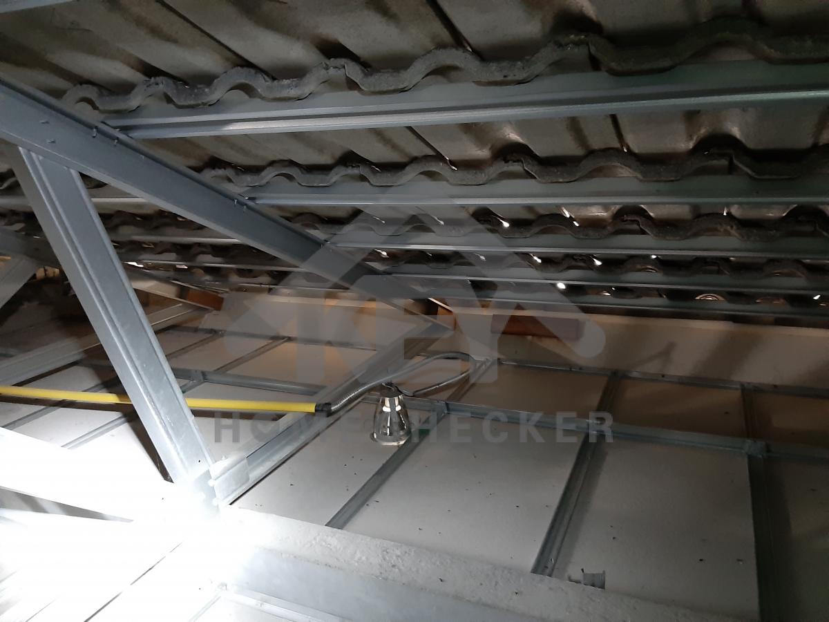 งานตรวจสอบหลังคา