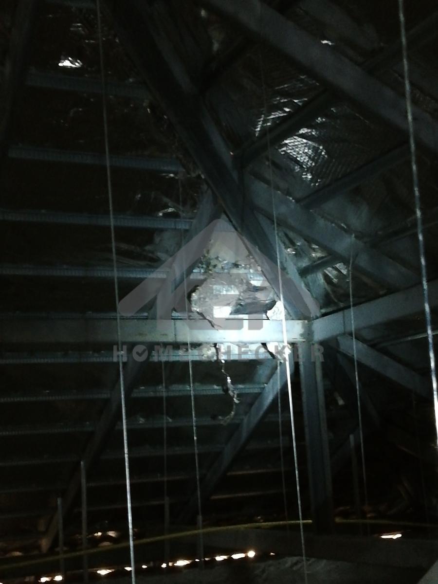 งานตรวจสอบหลังคา