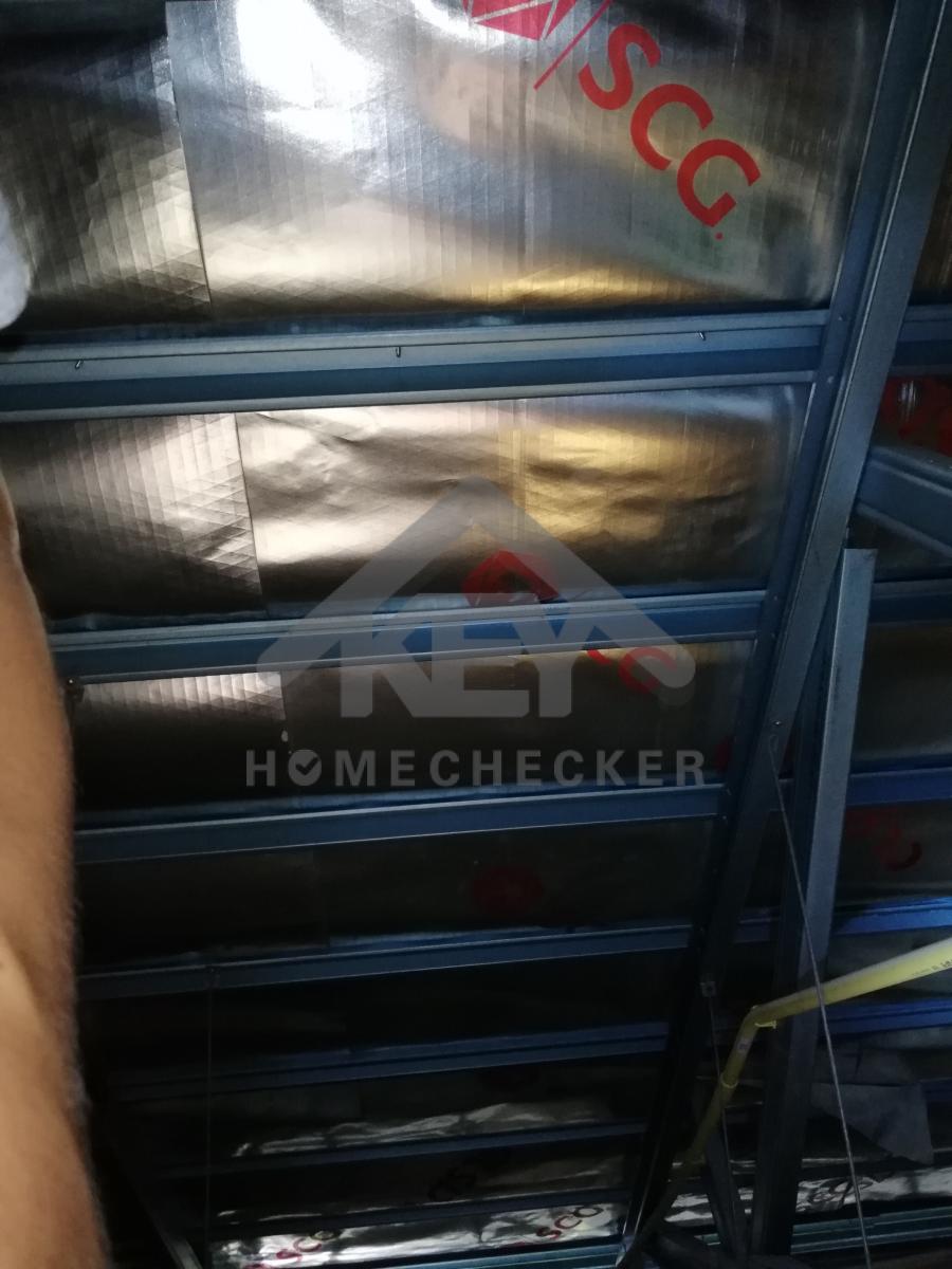 งานตรวจสอบหลังคา