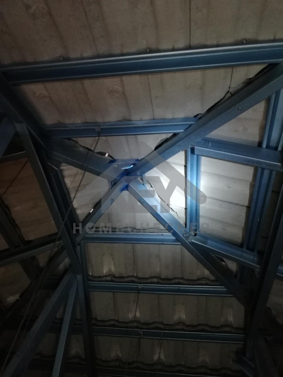 งานตรวจสอบหลังคา