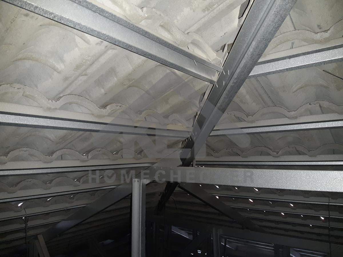 งานตรวจสอบหลังคา