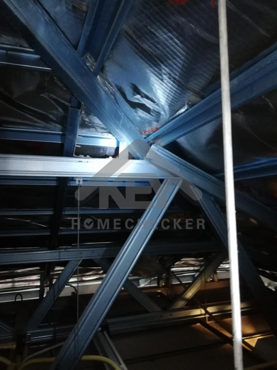 งานตรวจสอบหลังคา