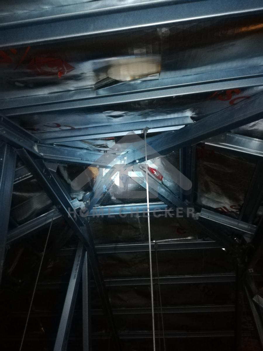 งานตรวจสอบหลังคา