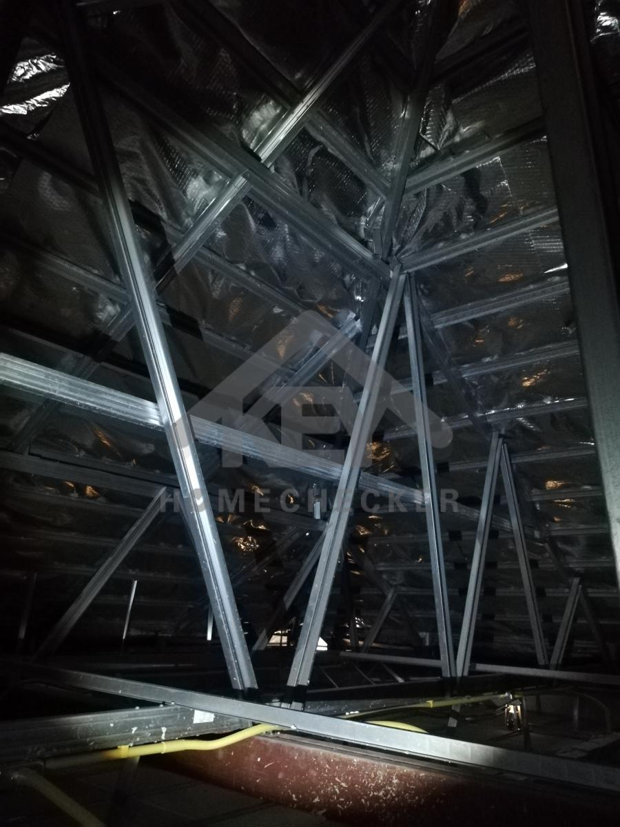 งานตรวจสอบหลังคา