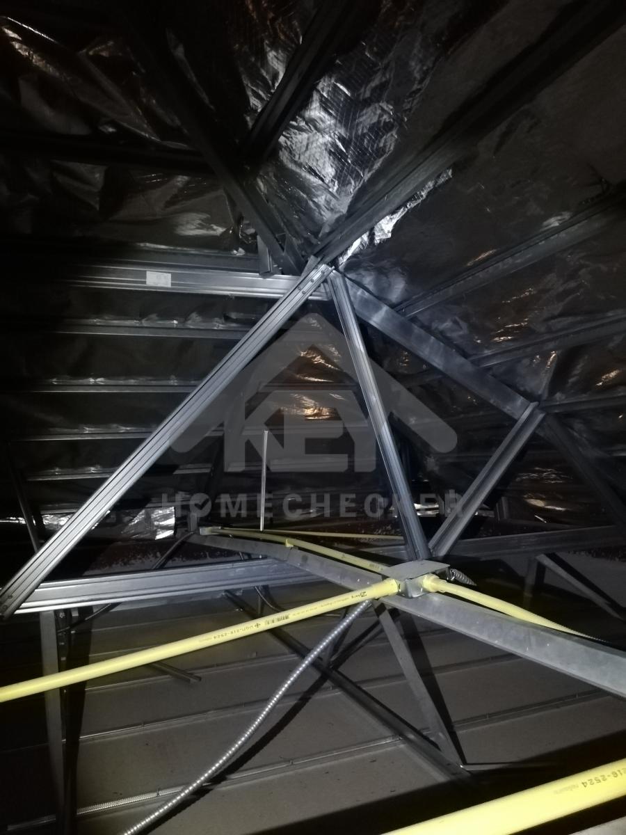 งานตรวจสอบหลังคา