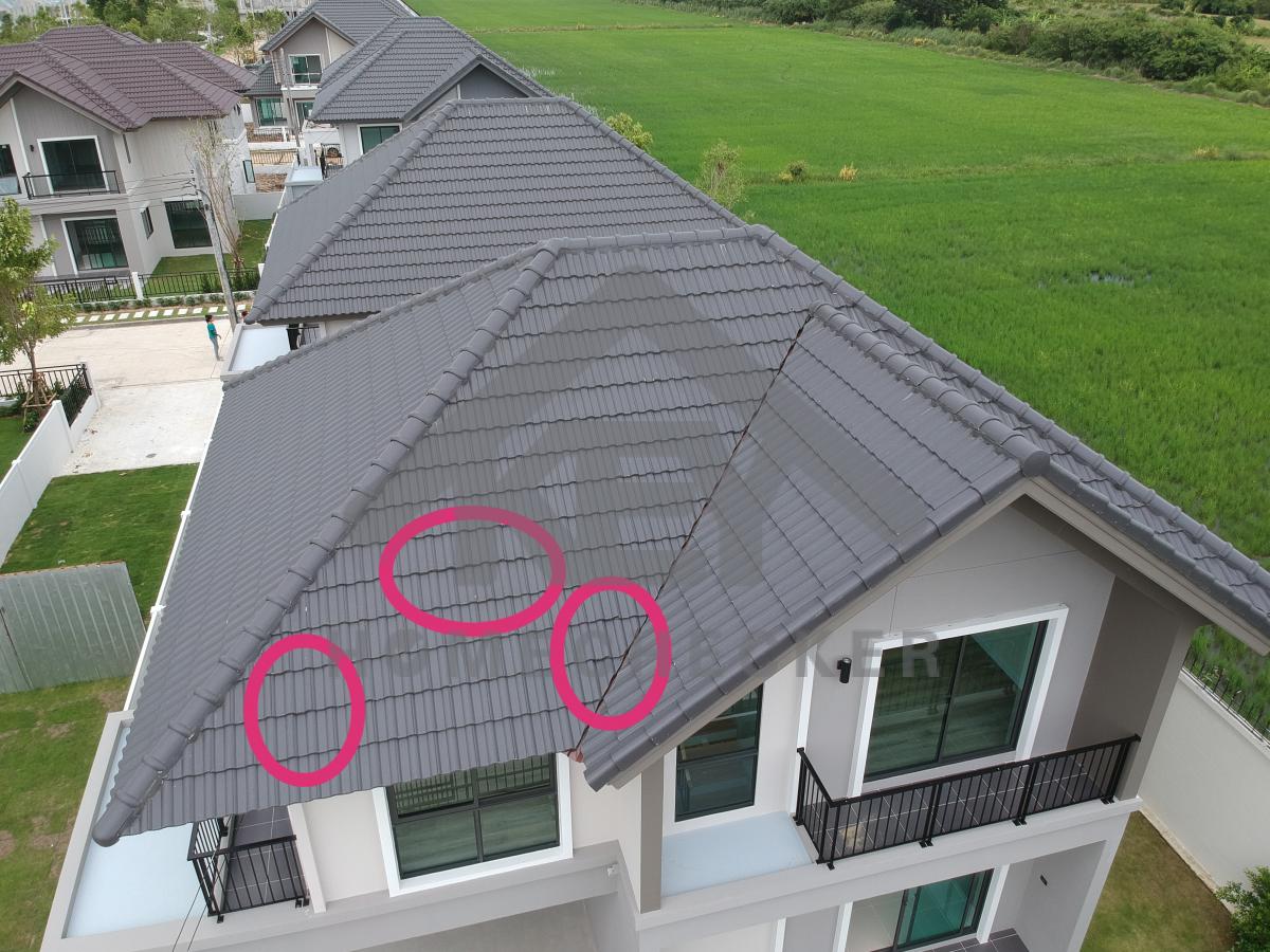 งานตรวจสอบหลังคา