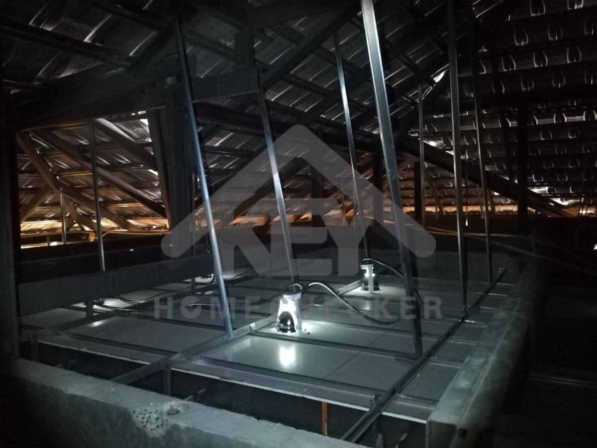 งานตรวจสอบหลังคา