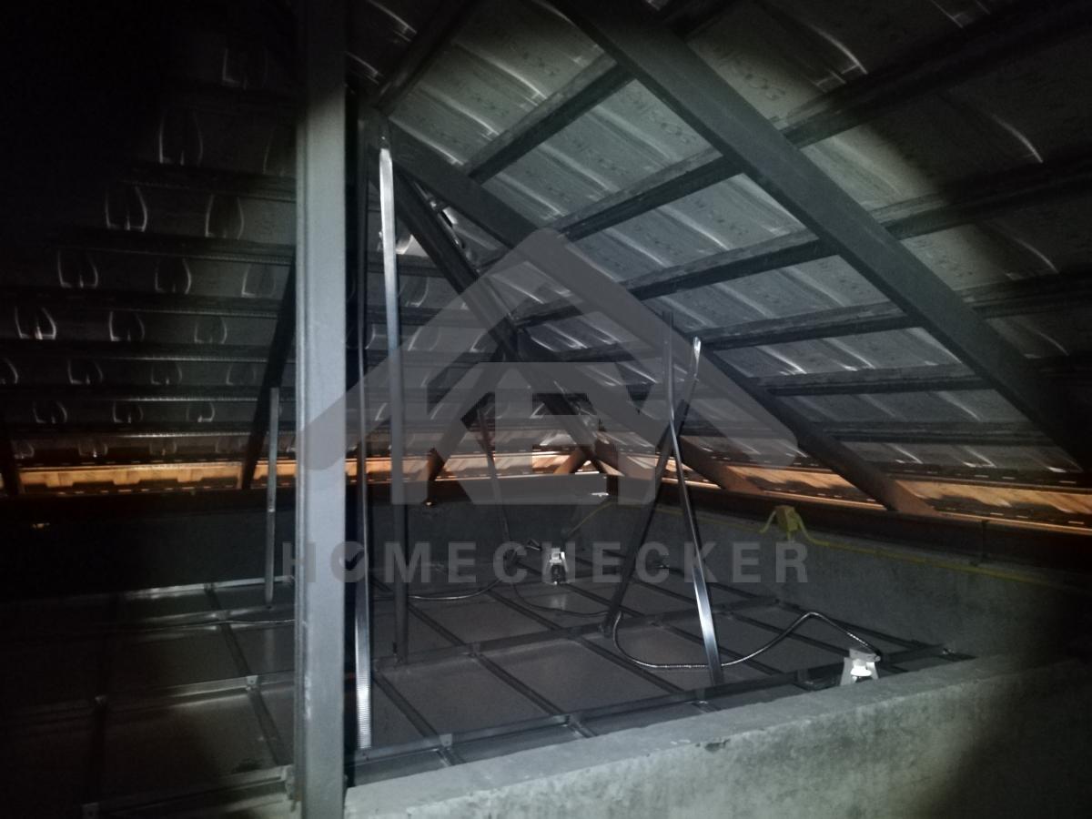 งานตรวจสอบหลังคา