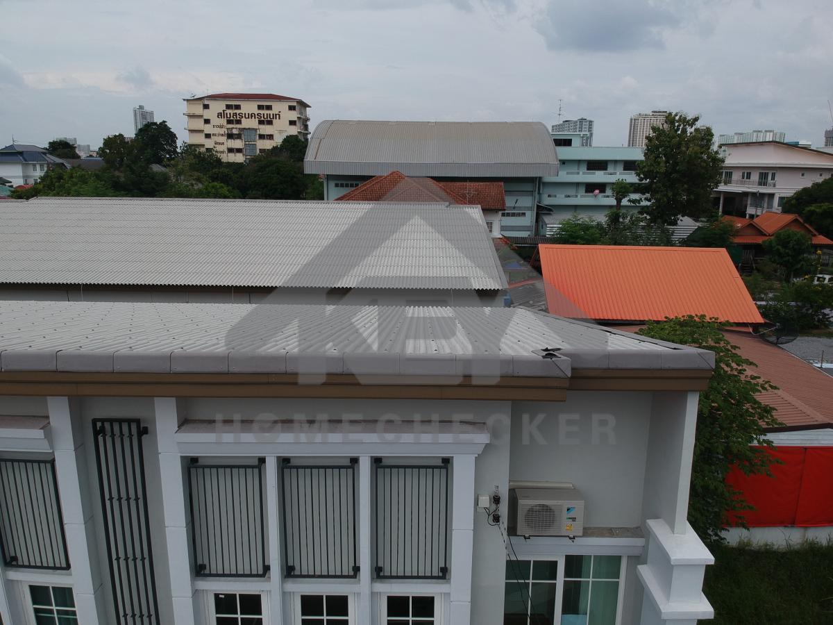 งานตรวจสอบหลังคา