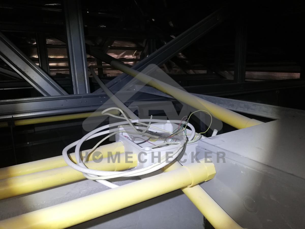 งานตรวจสอบหลังคา