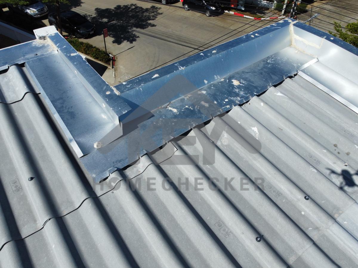 งานตรวจสอบหลังคา