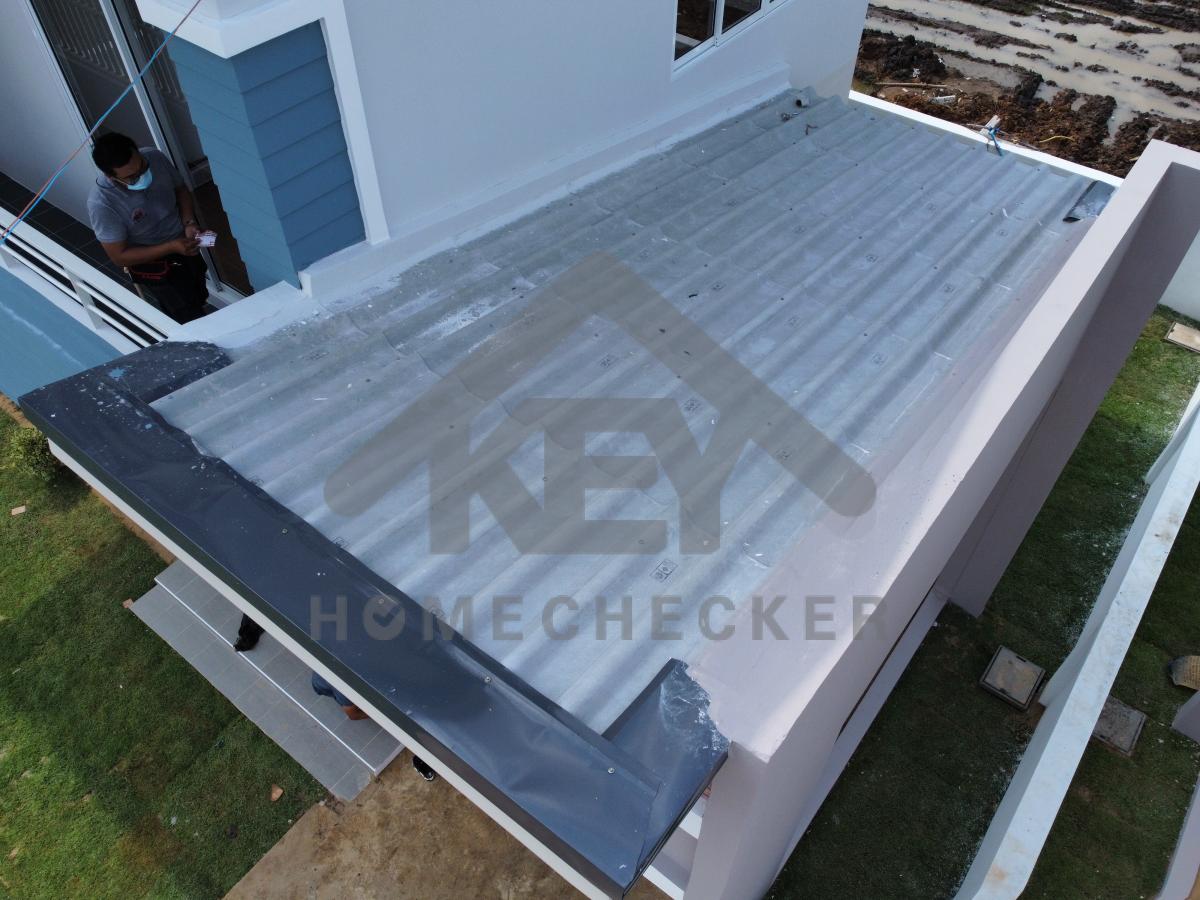 งานตรวจสอบหลังคา