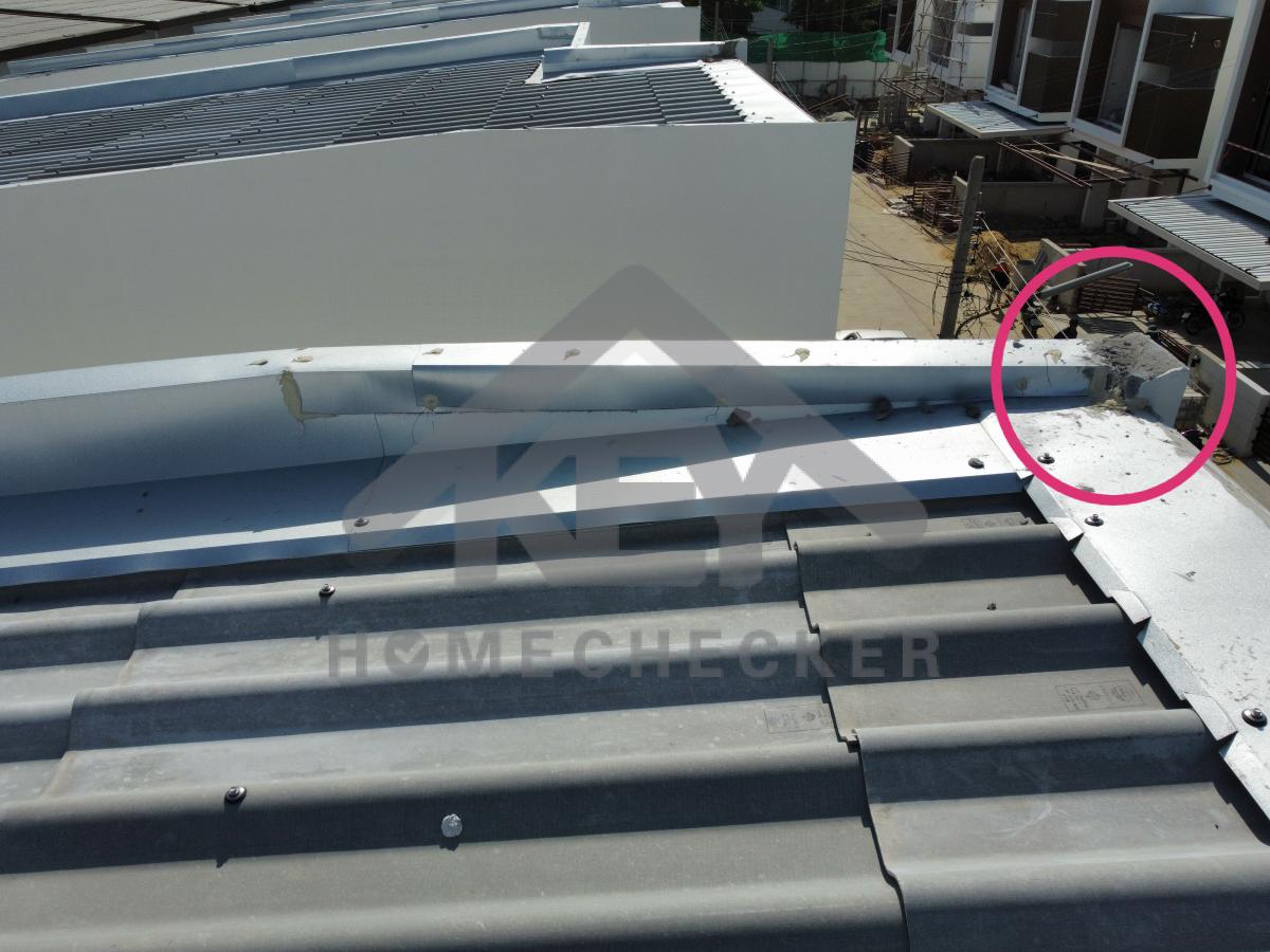 งานตรวจสอบหลังคา