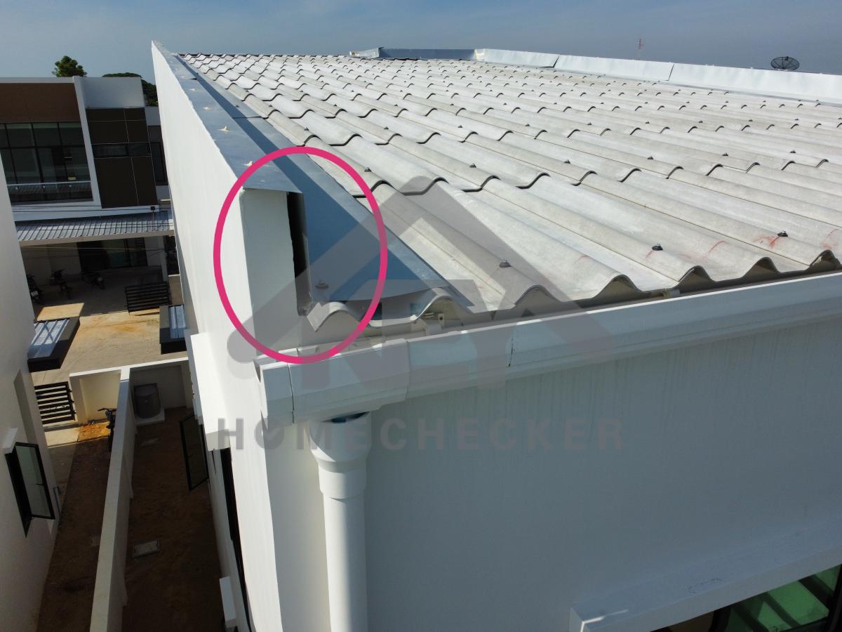 งานตรวจสอบหลังคา