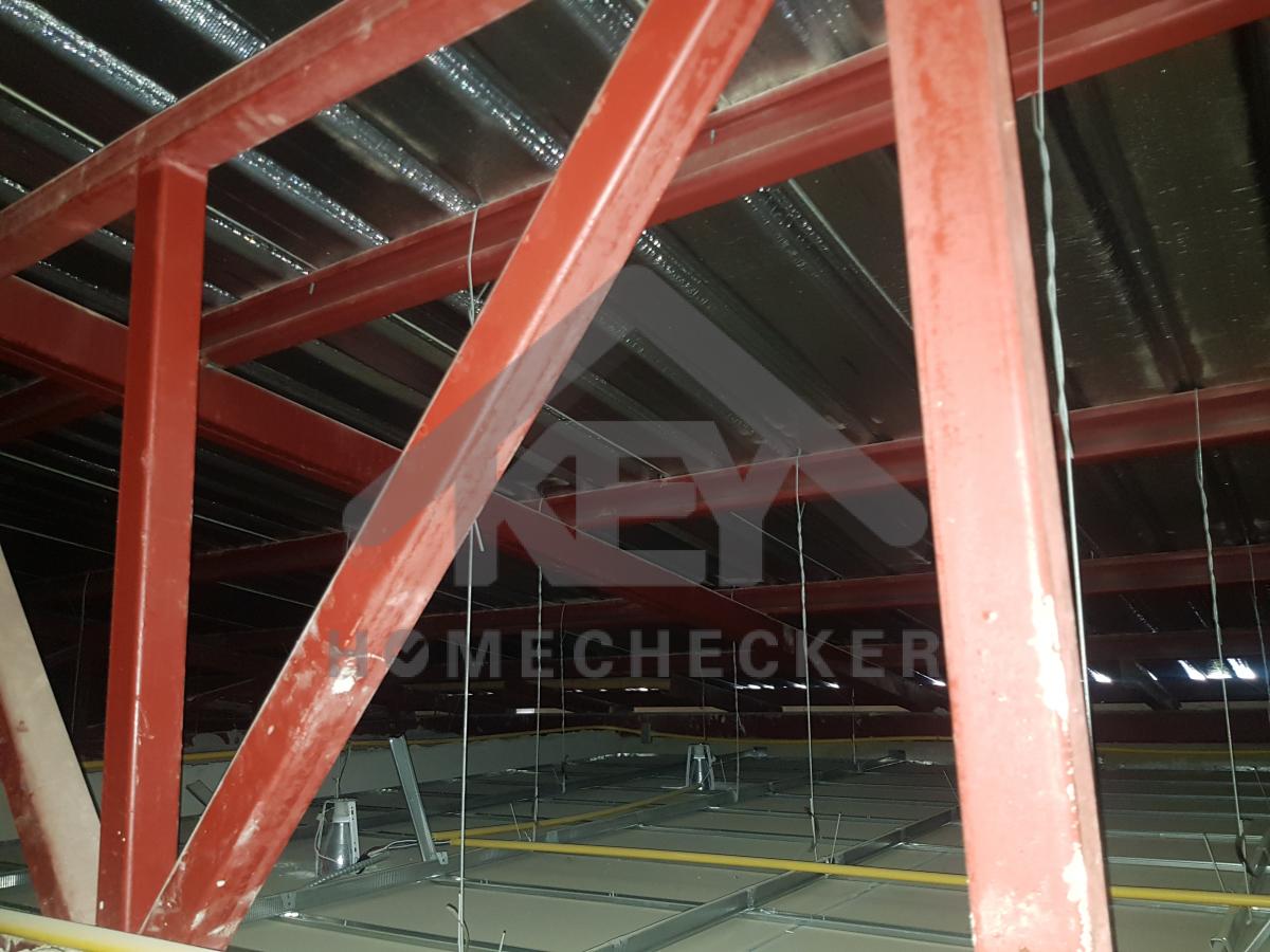 งานตรวจสอบหลังคา