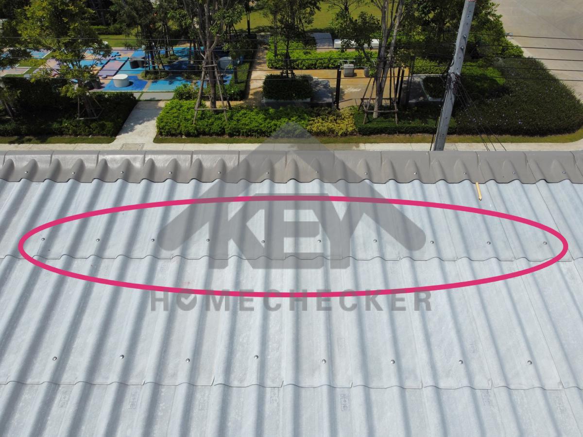 งานตรวจสอบหลังคา