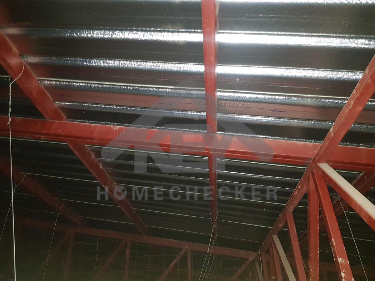 งานตรวจสอบหลังคา