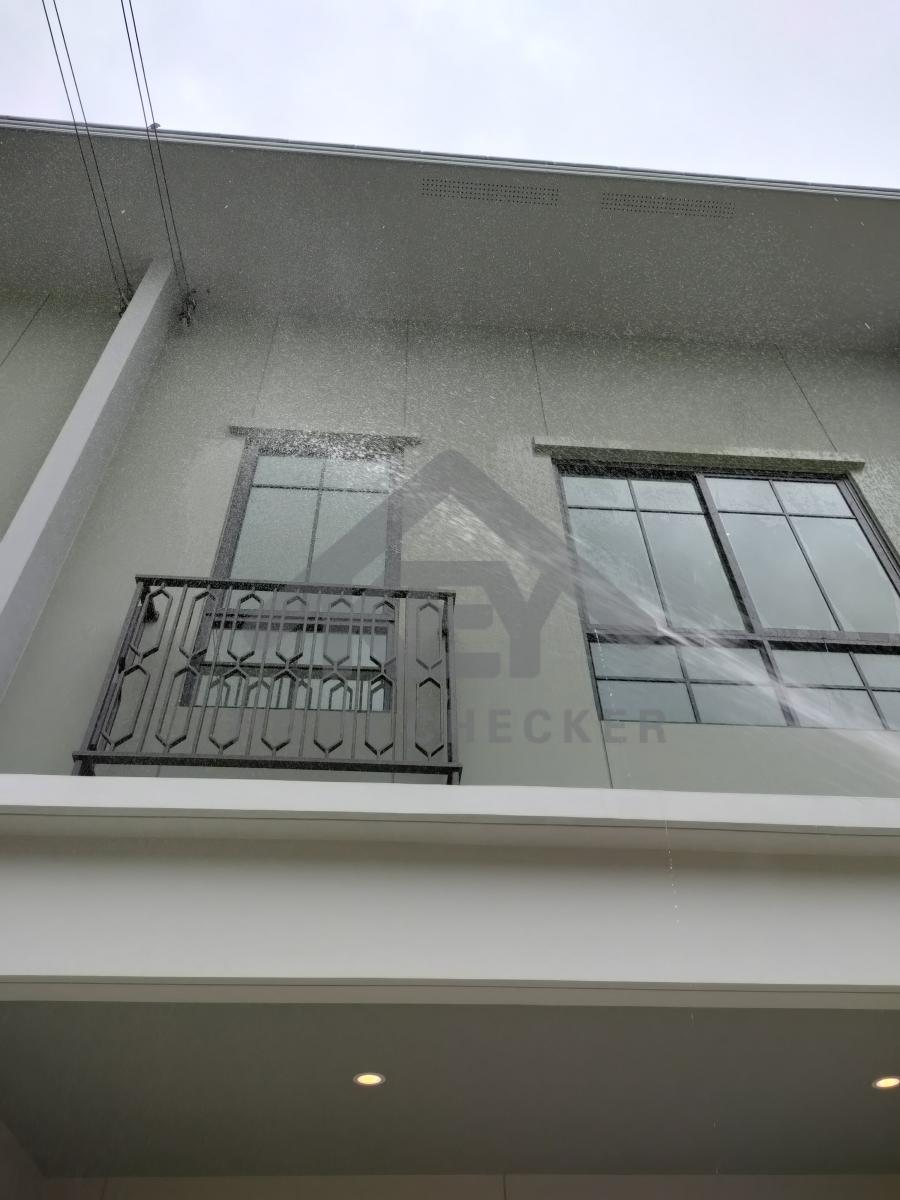 งานเทสน้ำ ประตูหน้าต่าง