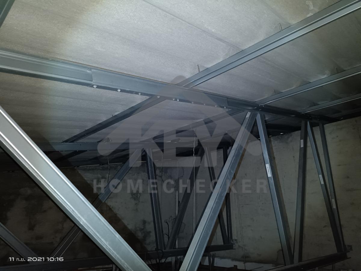 งานตรวจสอบหลังคา