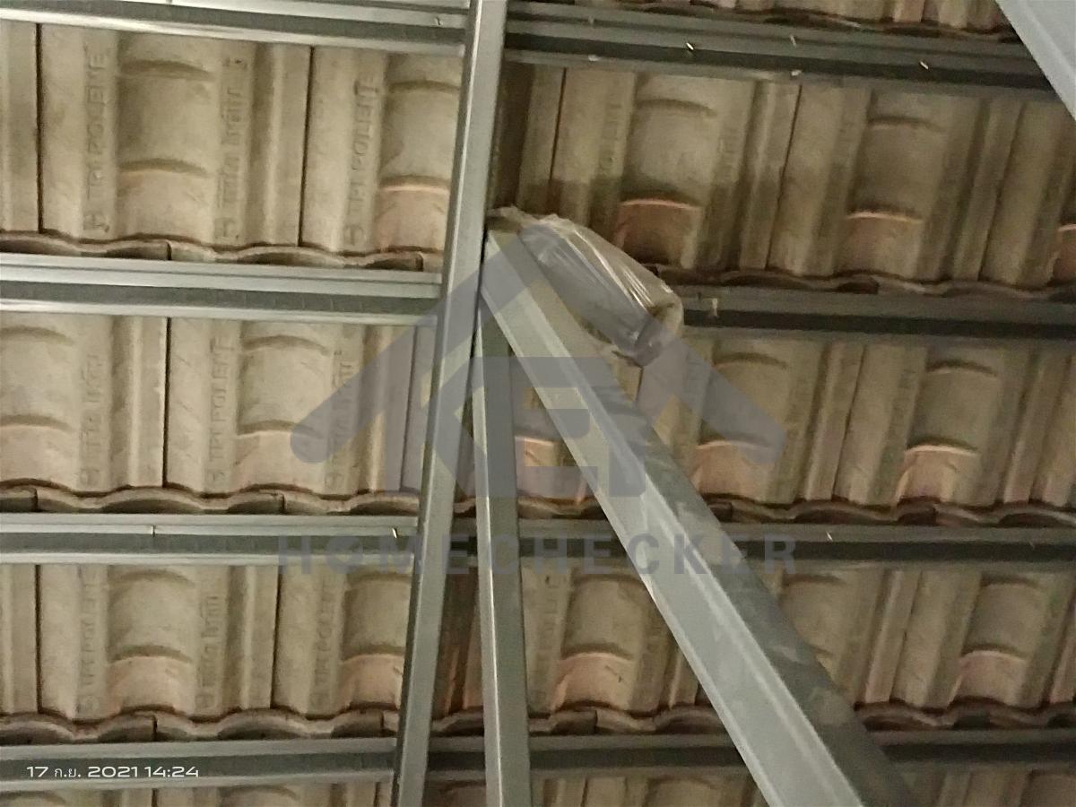 งานตรวจสอบหลังคา