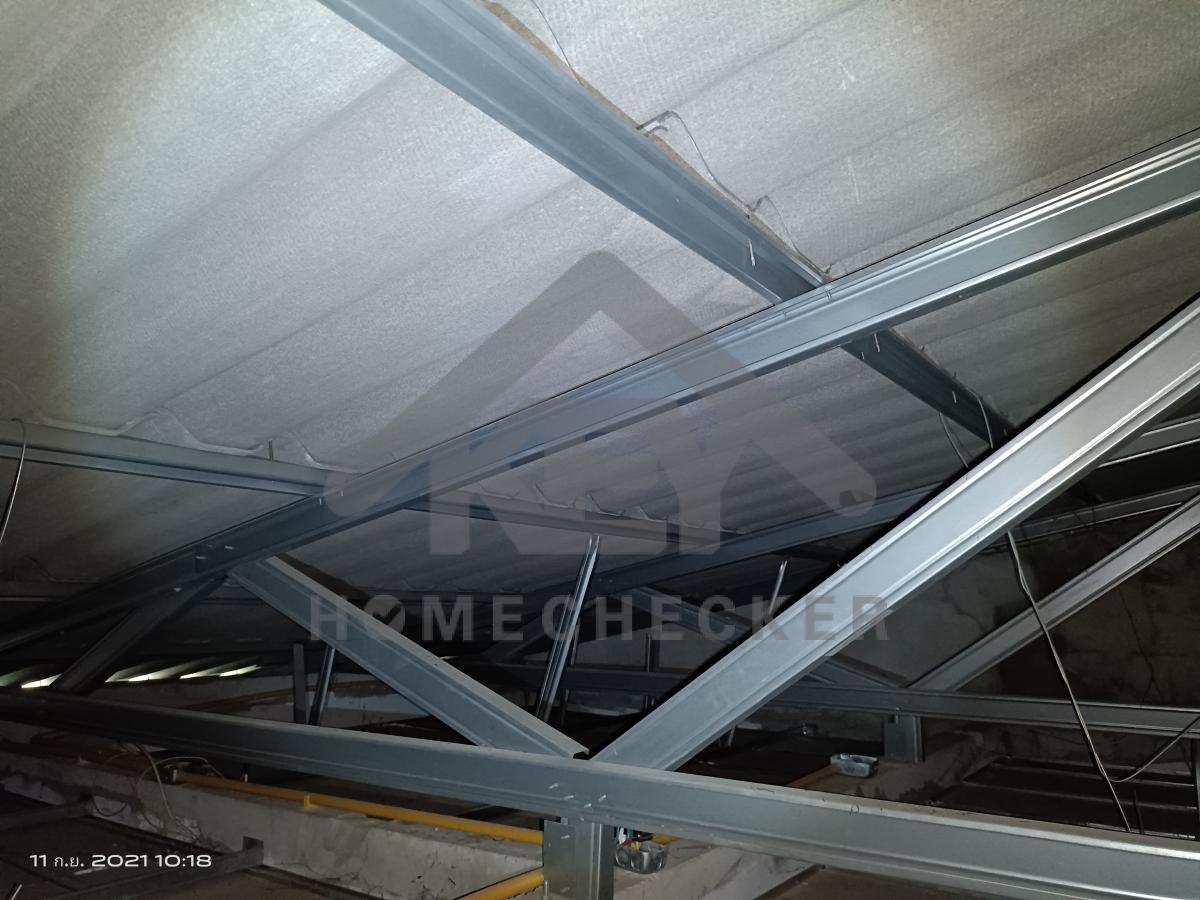 งานตรวจสอบหลังคา