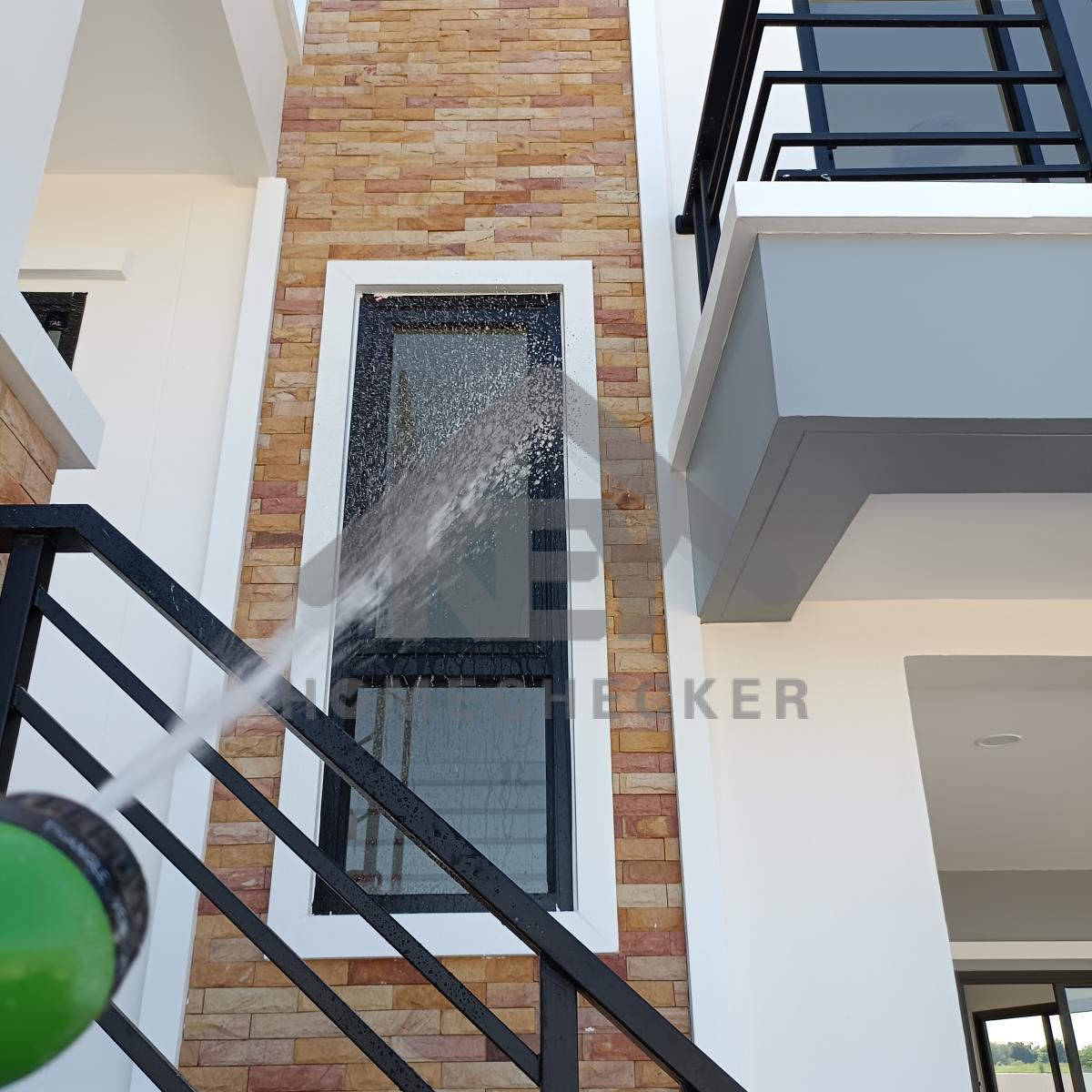 งานเทสน้ำ ประตูหน้าต่าง