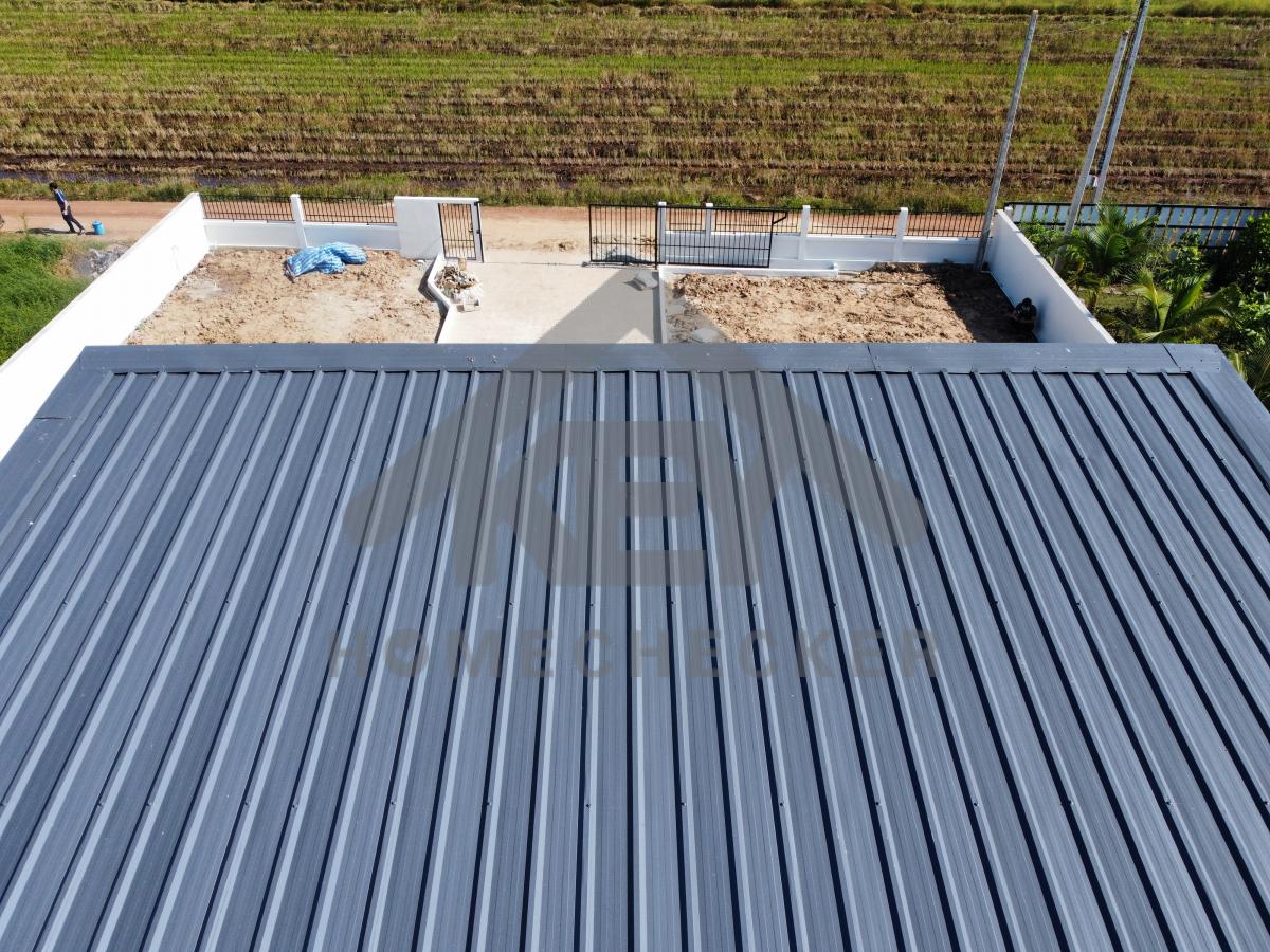 งานตรวจสอบหลังคา