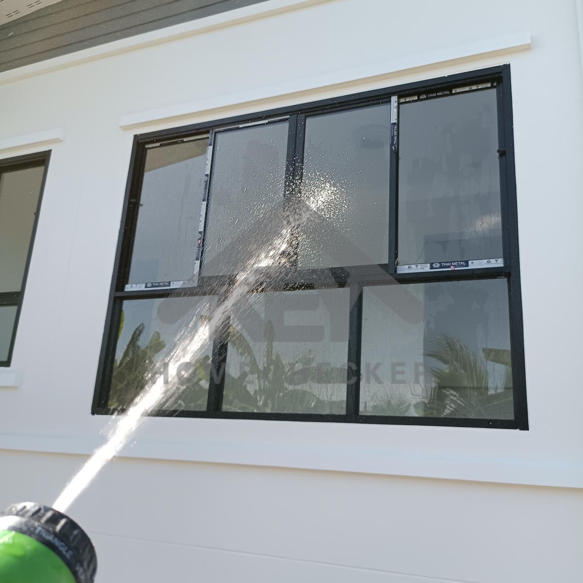 งานเทสน้ำ ประตูหน้าต่าง