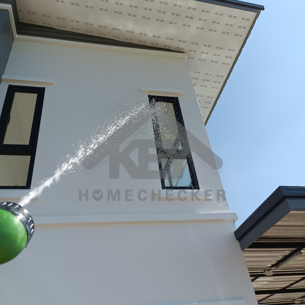 งานเทสน้ำ ประตูหน้าต่าง