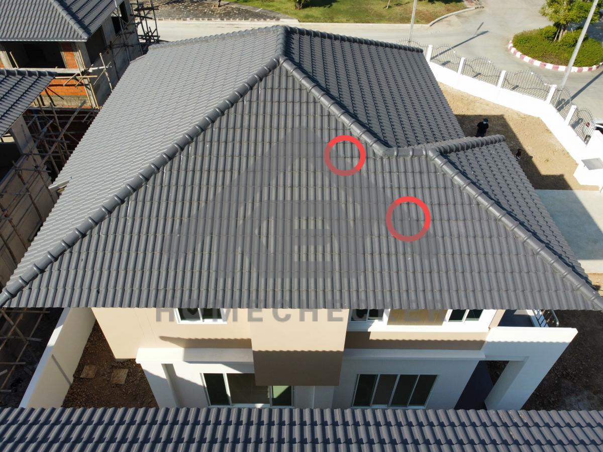 งานตรวจสอบหลังคา