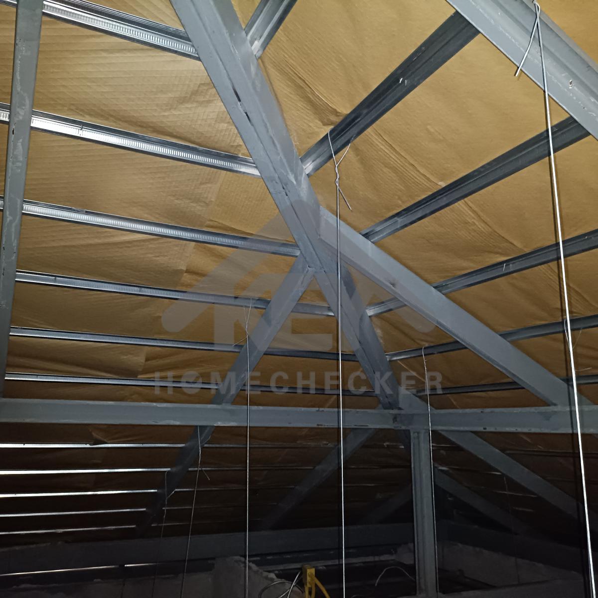 งานตรวจสอบหลังคา