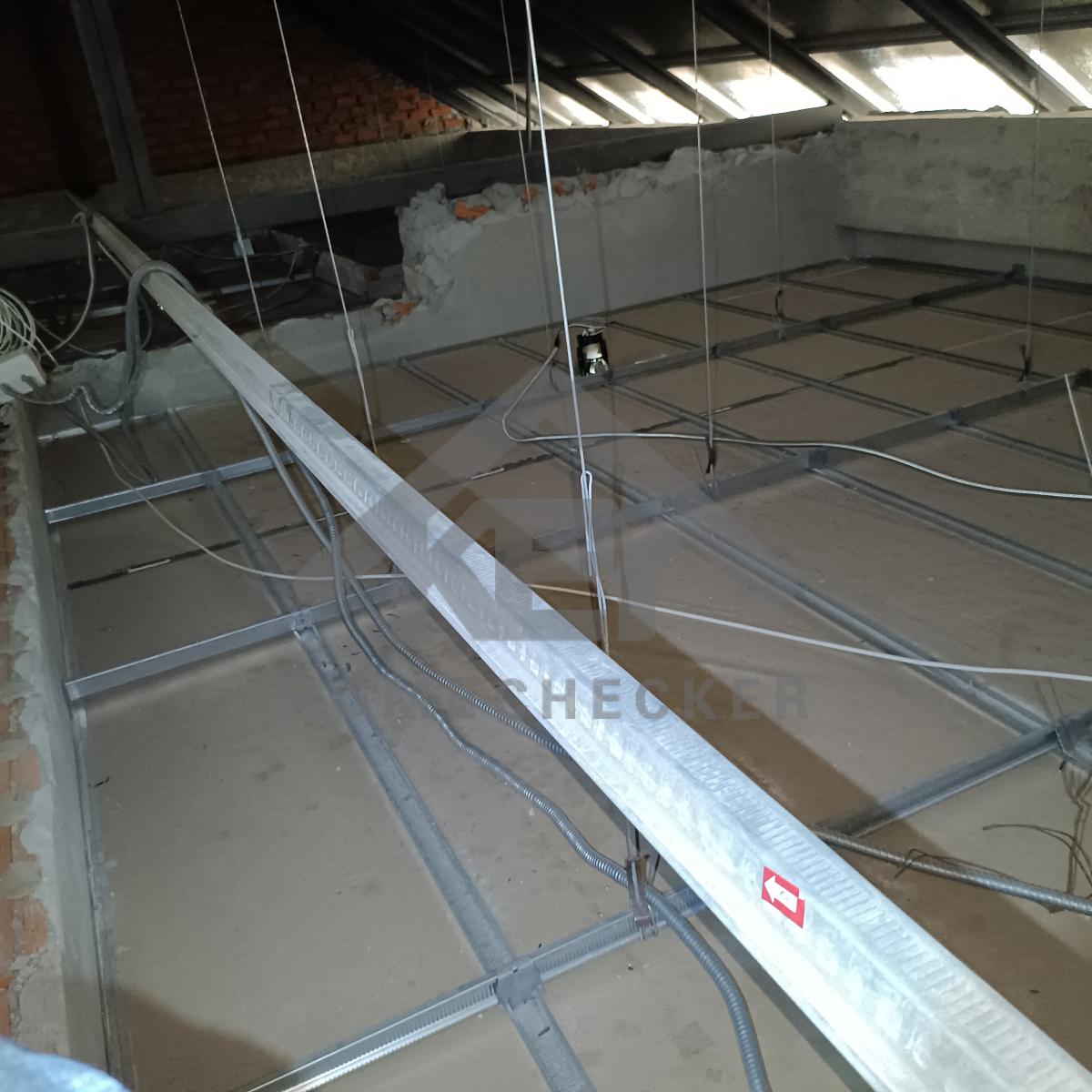 งานตรวจสอบหลังคา