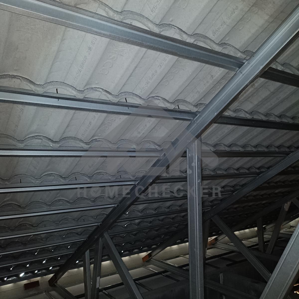 งานตรวจสอบหลังคา