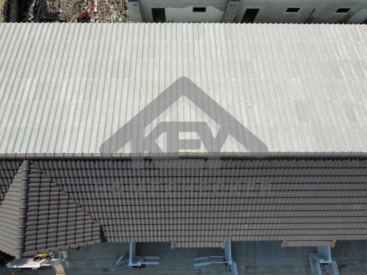 งานตรวจสอบหลังคา