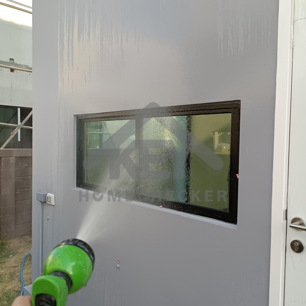 งานเทสน้ำ ประตูหน้าต่าง