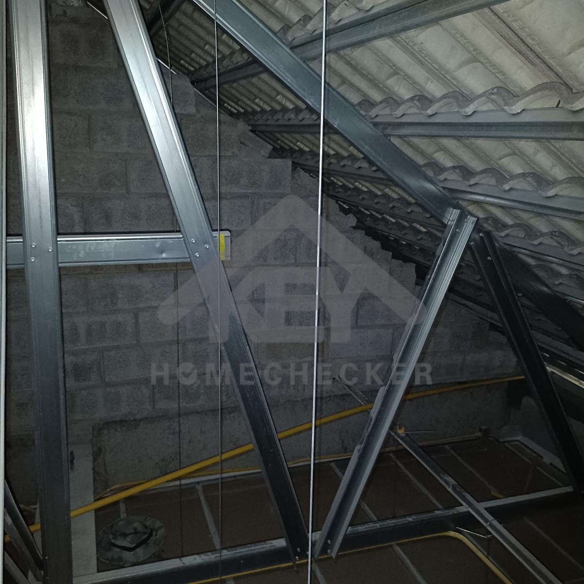 งานตรวจสอบหลังคา