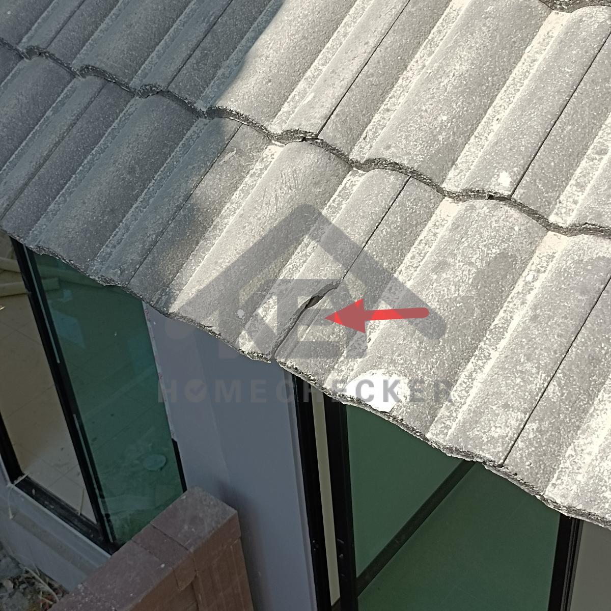 งานตรวจสอบหลังคา