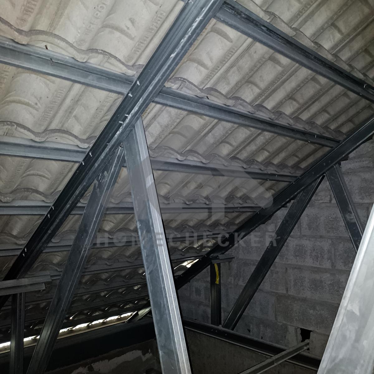 งานตรวจสอบหลังคา