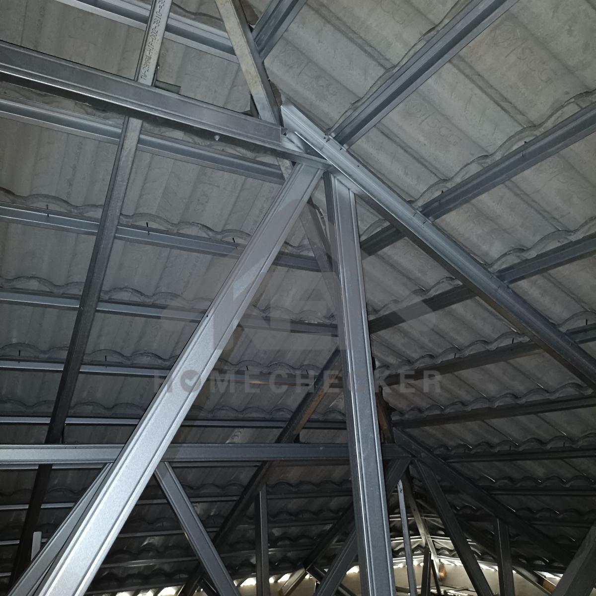 งานตรวจสอบหลังคา