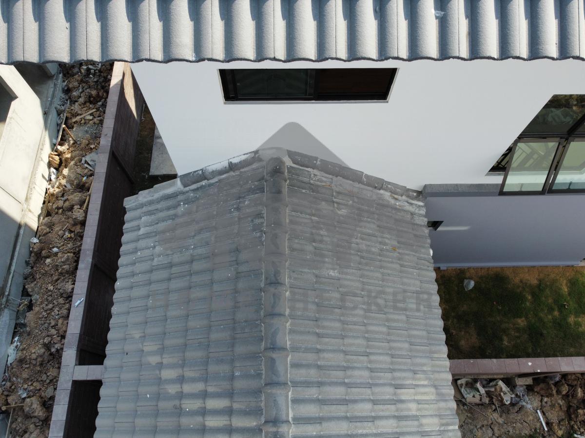 งานตรวจสอบหลังคา