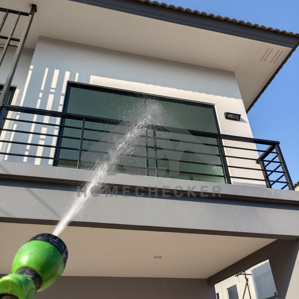 งานเทสน้ำ ประตูหน้าต่าง