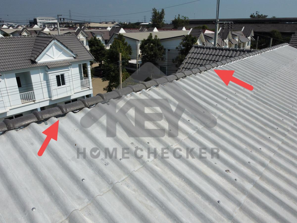 งานตรวจสอบหลังคา