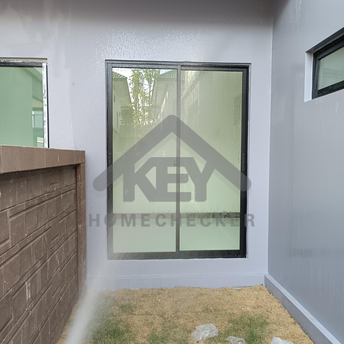 งานเทสน้ำ ประตูหน้าต่าง