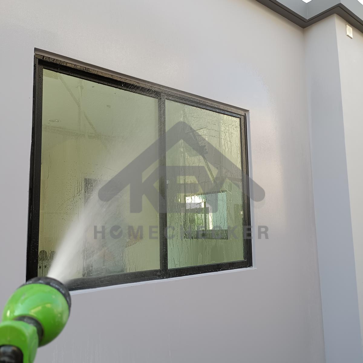 งานเทสน้ำ ประตูหน้าต่าง