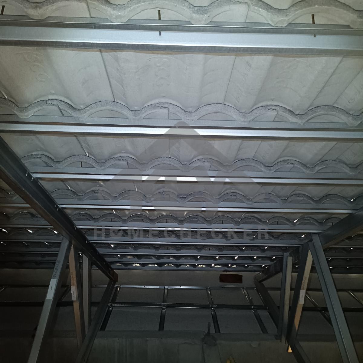 งานตรวจสอบหลังคา