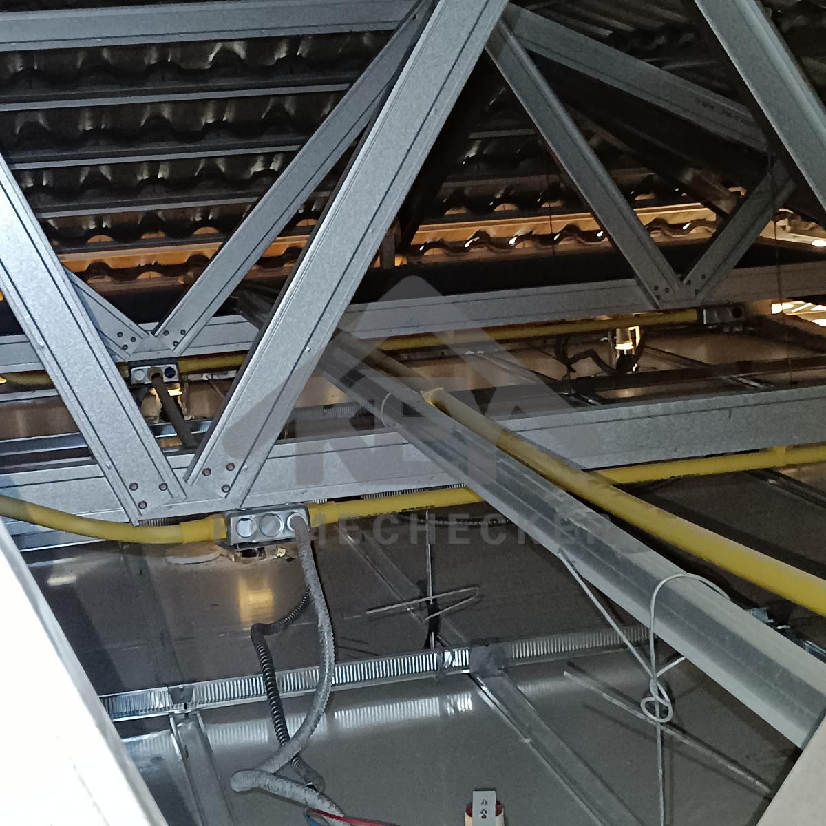 งานฝ้าชายคาและโครงฝ้า