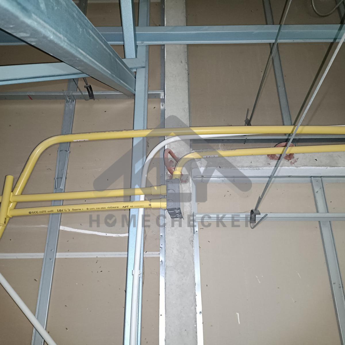 งานตรวจสอบหลังคา