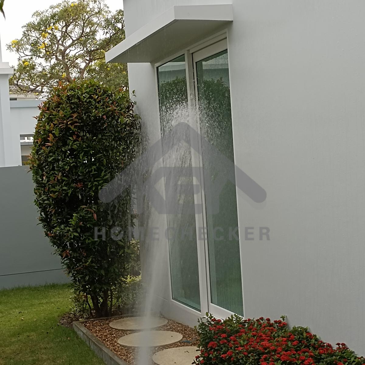 งานเทสน้ำ ประตูหน้าต่าง